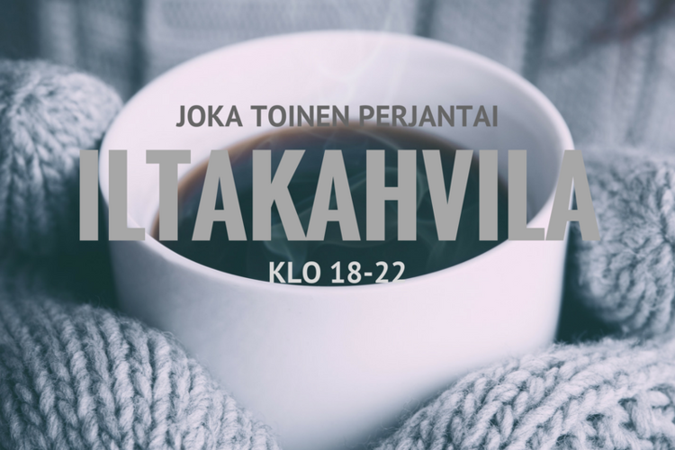 Nuorten iltakahvila joka toinen perjantai klo 18-22.