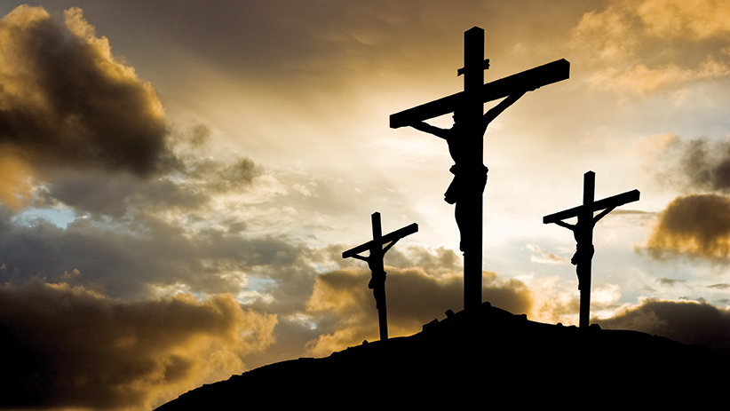 Pitkäperjantain sanajumalanpalvelus (vain netin kautta) Jeesus ristillä